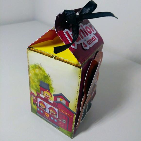 Caixa Milk- Bombeiro