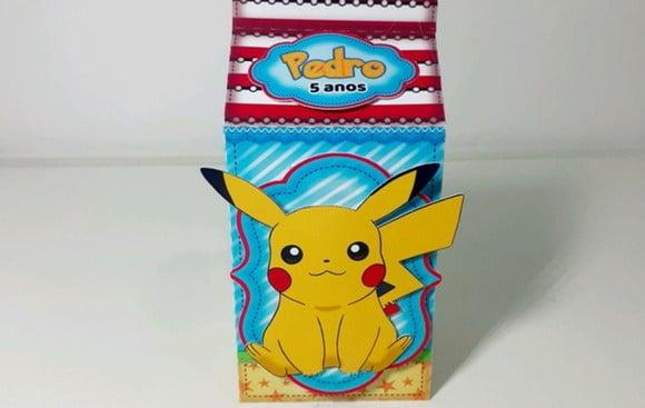 Caixa Milk- Pokemon