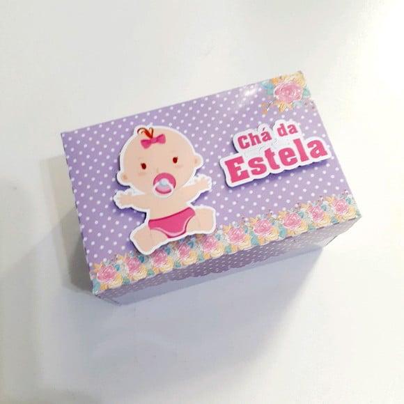 Caixa para Docinhos - Chá de Bebê