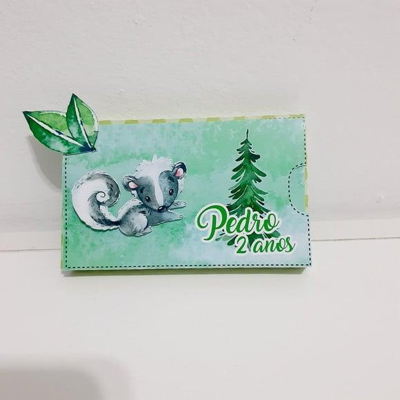 Caixa para Kit Kat - Bosque