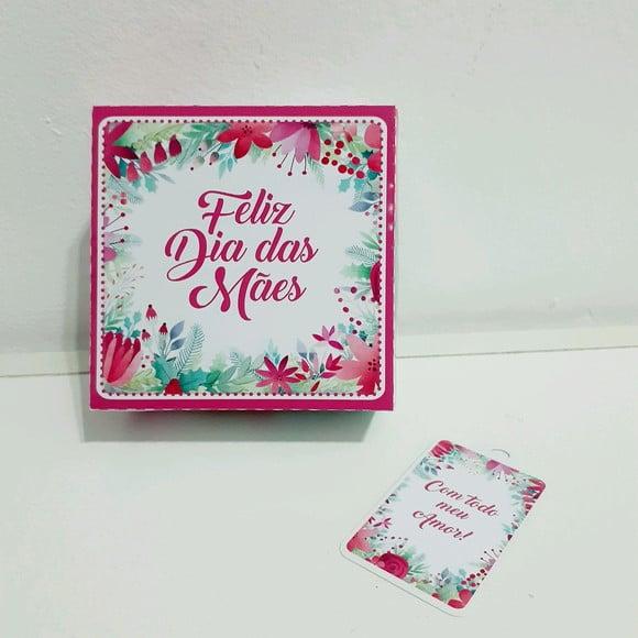 Caixa para Sabonete - Dia das Mães
