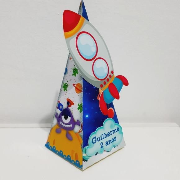 Caixa Piramide - Astronauta