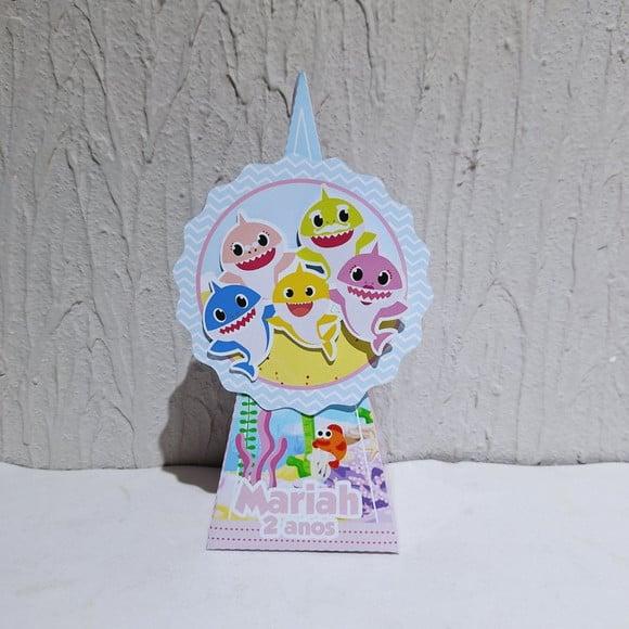 Caixa Pirâmide - Baby Shark Candy