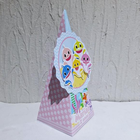 Caixa Pirâmide - Baby Shark Candy