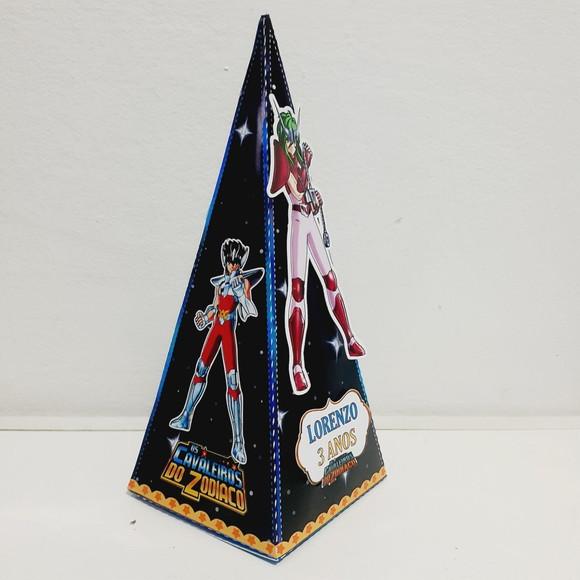 Caixa Piramide - Cavaleiros do Zodiaco