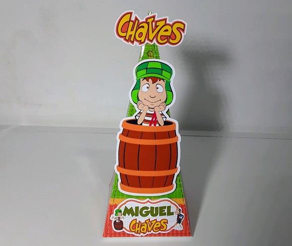 Caixa Pirâmide - Chaves