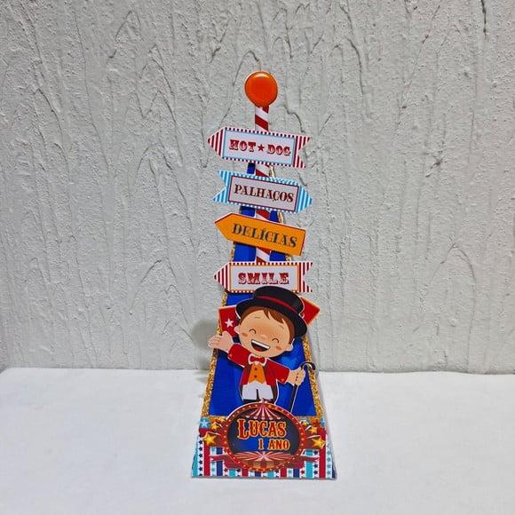 Caixa Piramide - Circo Vintage