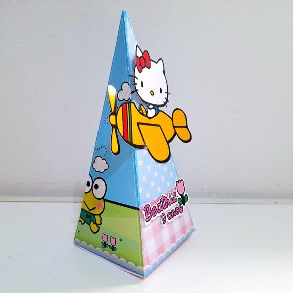 Caixa Piramide - Hello Kitty e Amigos