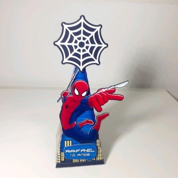 Caixa Piramide - Homem Aranha