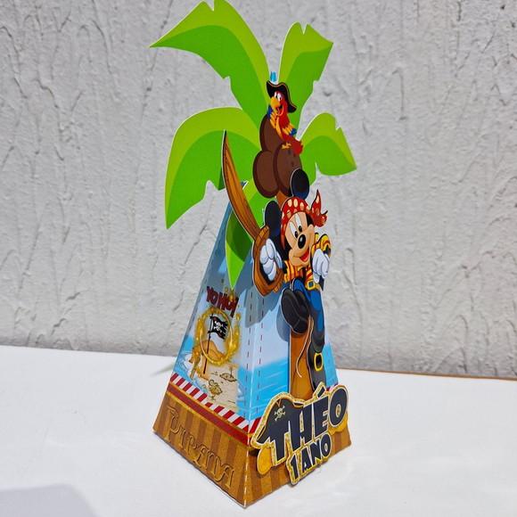 Caixa Piramide - Mickey Pirata