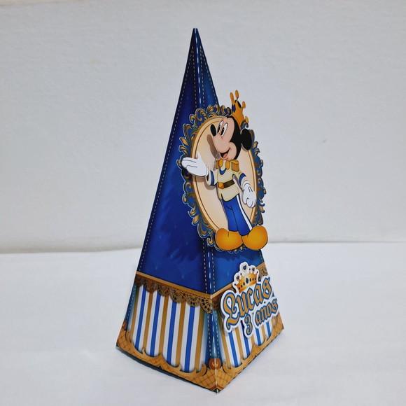 Caixa Piramide - Mickey Realeza
