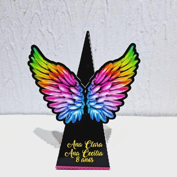 Caixa Piramide - Neon