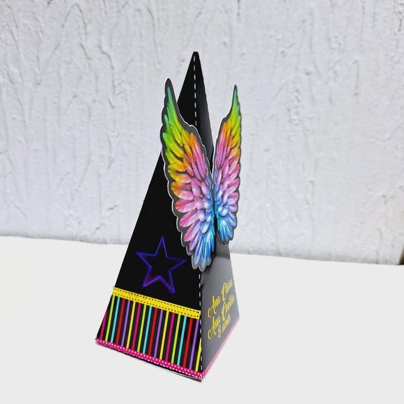 Caixa Piramide - Neon