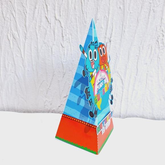 Caixa Piramide - o Incrivel Mundo de Gumball
