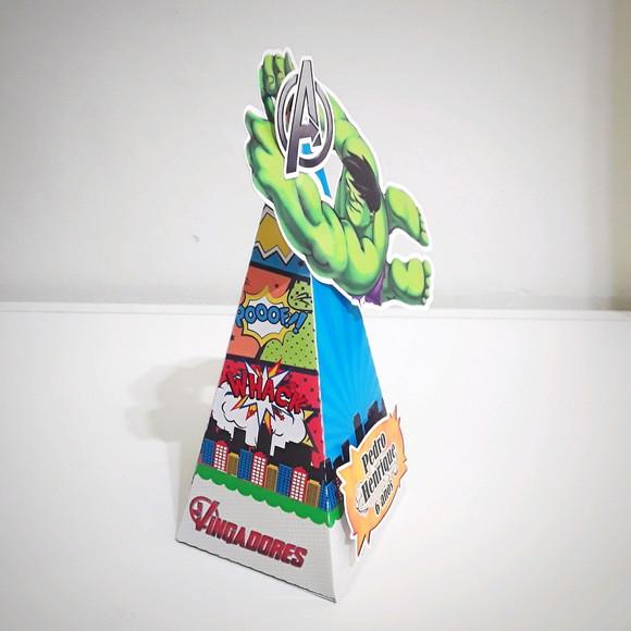 Caixa Piramide - os Vingadores