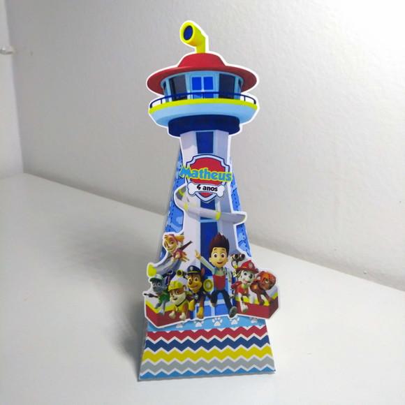 Caixa Piramide - Patrulha Canina