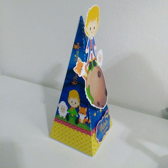 Caixa Piramide - Pequeno Príncipe