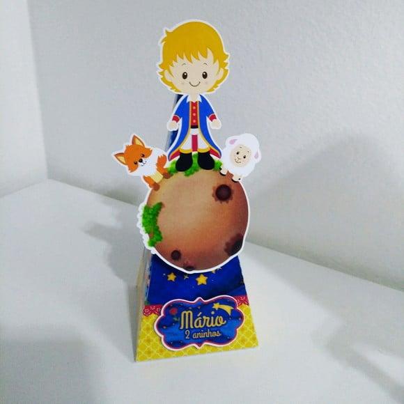 Caixa Piramide - Pequeno Príncipe