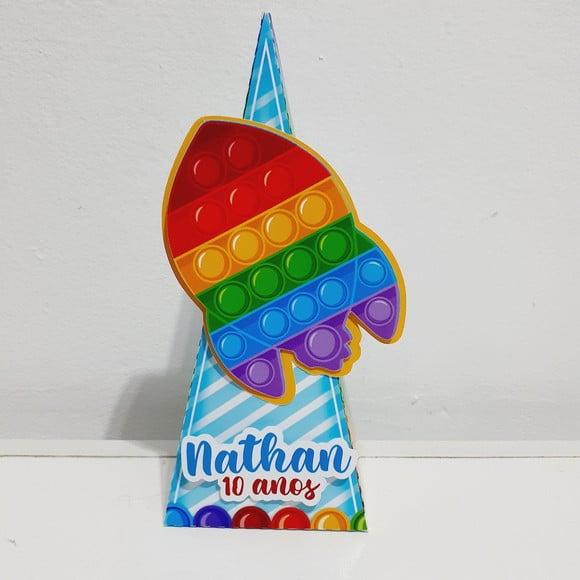 Caixa Piramide - Pop It