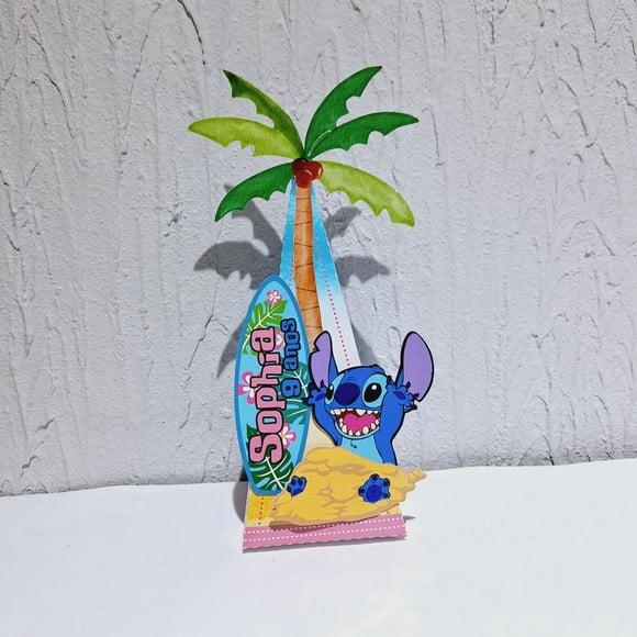 Caixa Piramide - Stitch