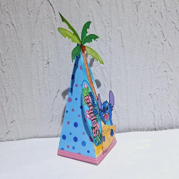 Caixa Piramide - Stitch