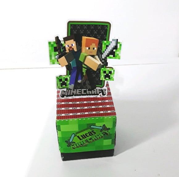 Caixa Quadrada - Minecraft