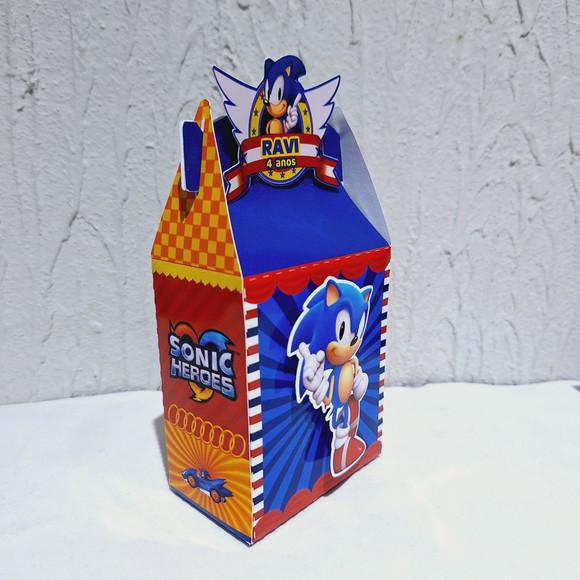 Caixa Surpresa - Sonic