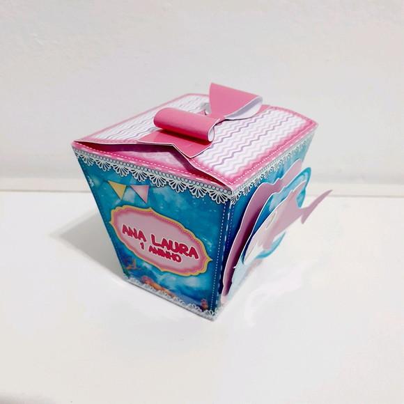 Caixa Sushi - Baby Shark Rosa