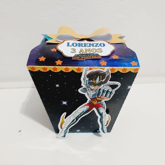 Caixa Sushi - Cavaleiros do Zodiaco
