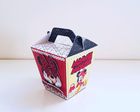 Caixa Sushi - Minnie Vermelha