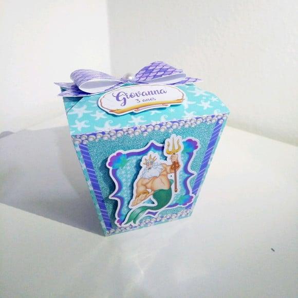 Caixa Sushi - Pequena Sereia
