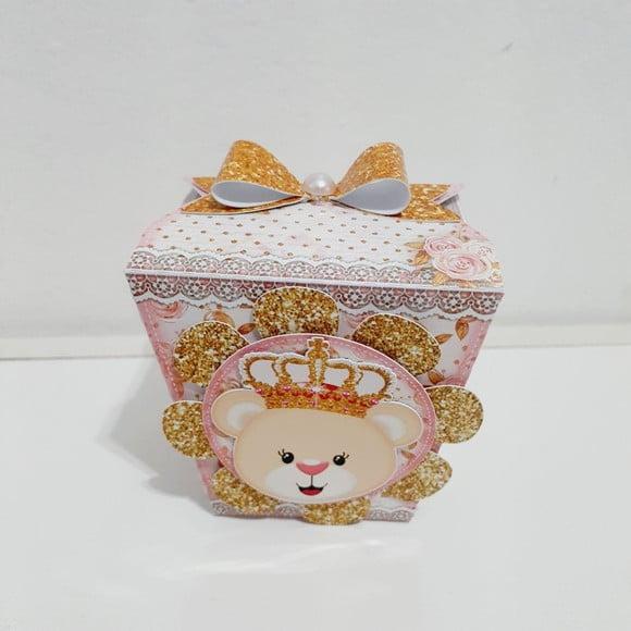 Caixa Sushi - Ursinha Princesa