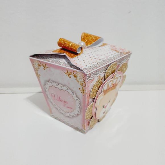 Caixa Sushi - Ursinha Princesa