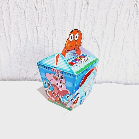 Caixa Sushi com Alça - o Incrivel Mundo de Gumball