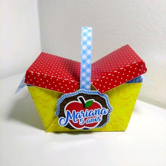 Cesta Pic Nic - Branca de Neve