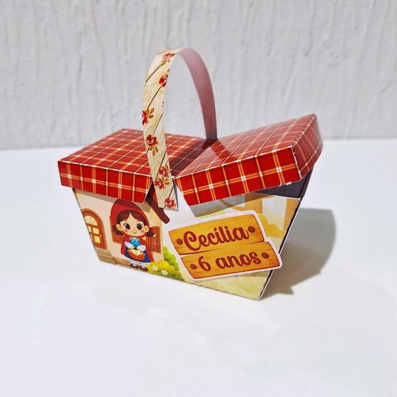 Cesta - Chapeuzinho Vermelho