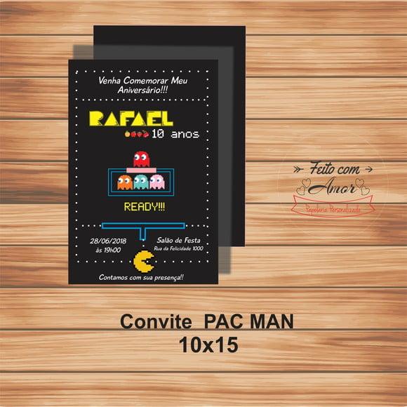 Convite - Pacman