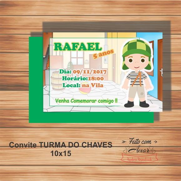 Convite Chaves