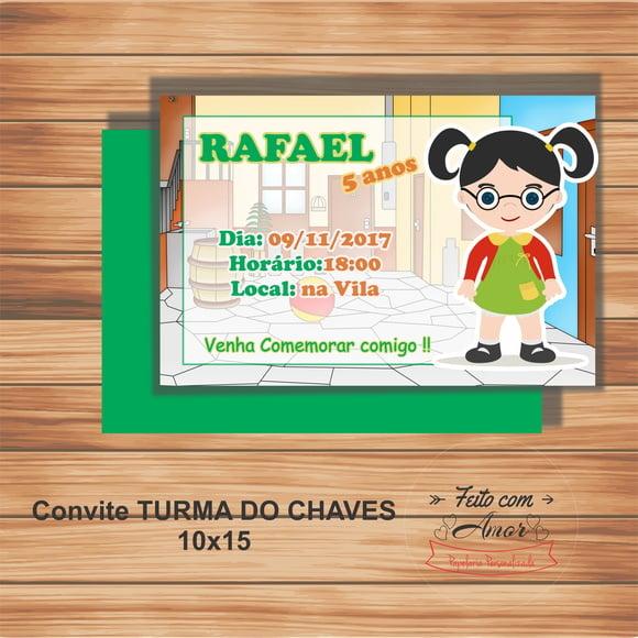 Convite Chaves