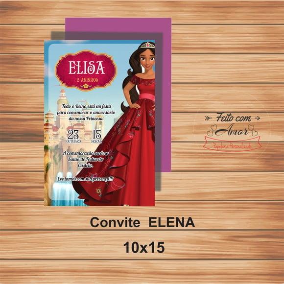Convite Elena de Avalor Ii