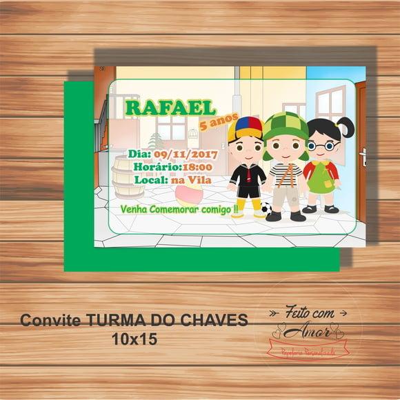 Convite Chaves