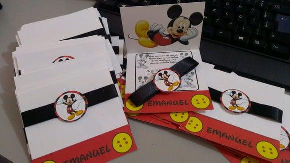 Convite Mickey