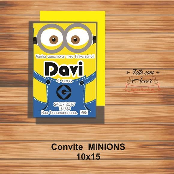 Convite Minions
