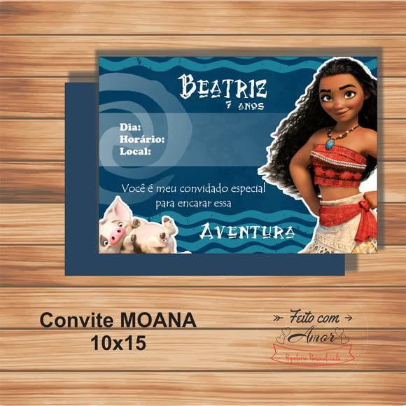 Convite Moana