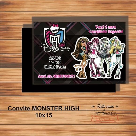 Convite Monster High