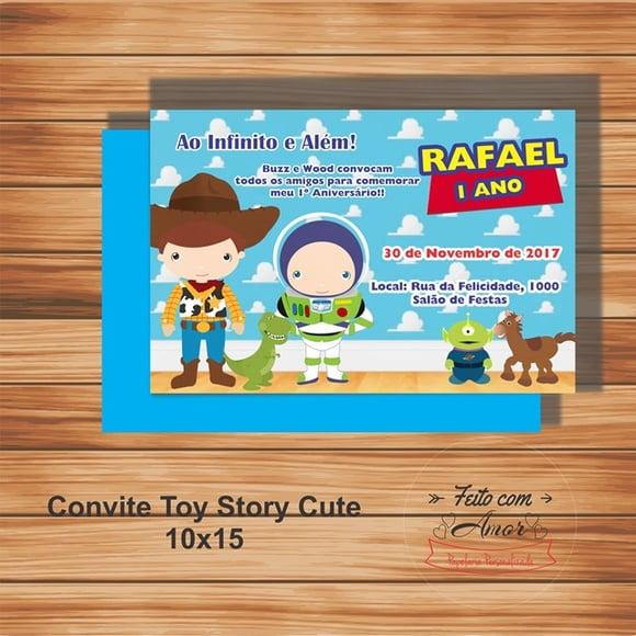 Convite Toy Story - Cute