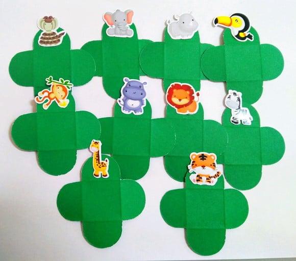 Forminha para Docinho - Safari