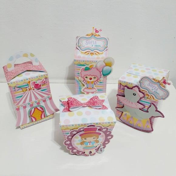 Kit - Circo Rosa (40 Caixas )