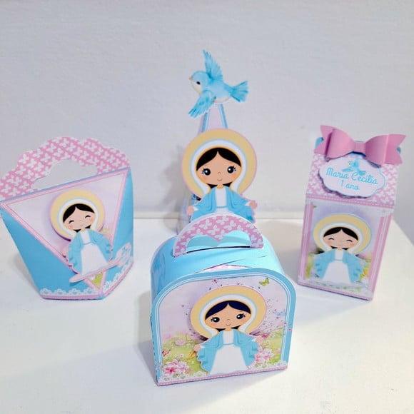 Kit - Nossa Senhora Cute (40 Itens)