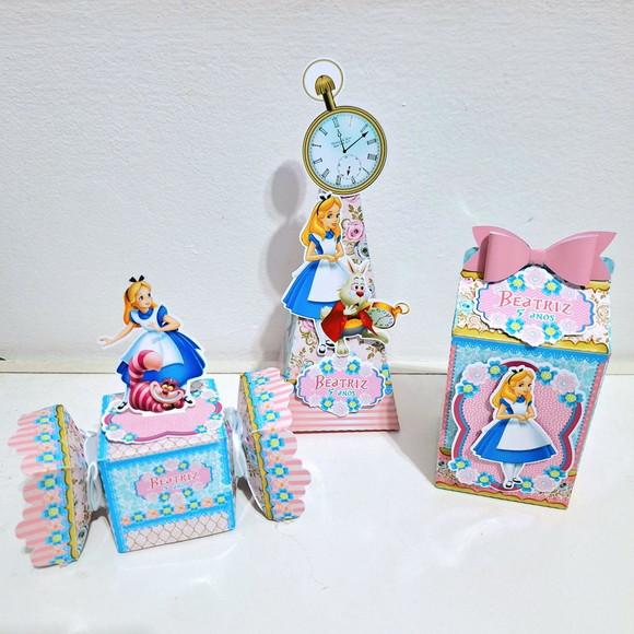 Kit Alice no País das Maravilhas - 30 Itens